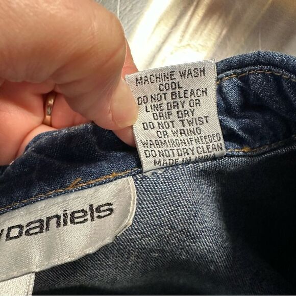 CATHY DANIELS DENIM ZIP JACKET - Picture 6 of 6